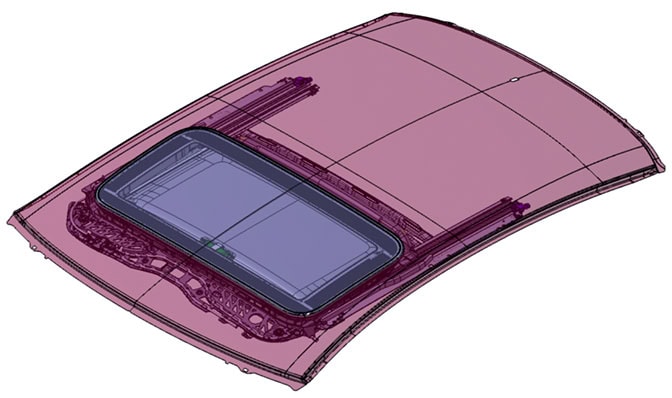 Sunroof Closed