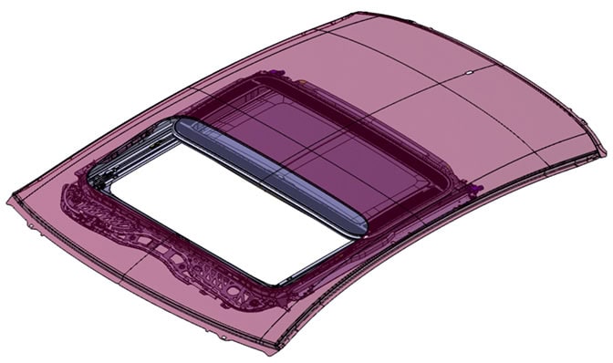 Sunroof Open